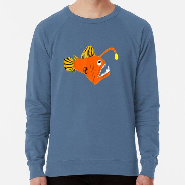 Anglerfish Deep Sea Creatures Fishing Loose Fit Sweatshirt