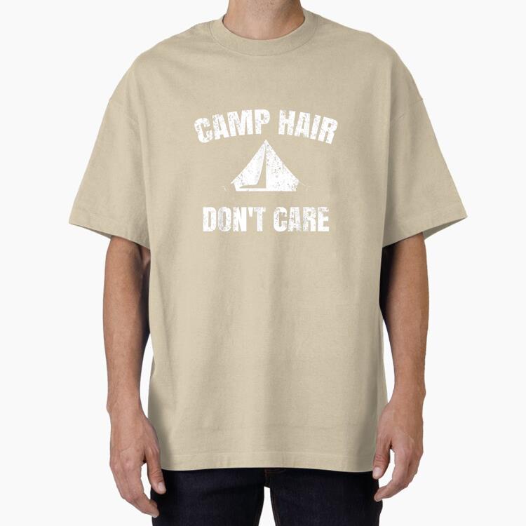 Camp Hair Dont Care Oversized T-Shirt 