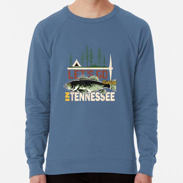 Camping Fishing In Tennessee Loose Fit Sweatshirt