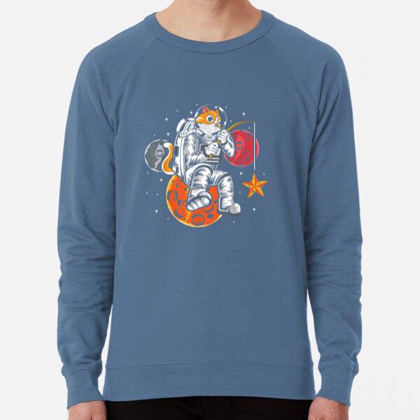 Catronaut Fishing Stars Space Loose Fit Sweatshirt