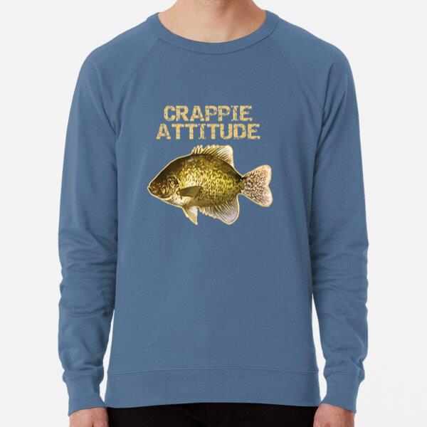 Crappie Fishing Crappie Attitude Loose Fit Sweatshirt