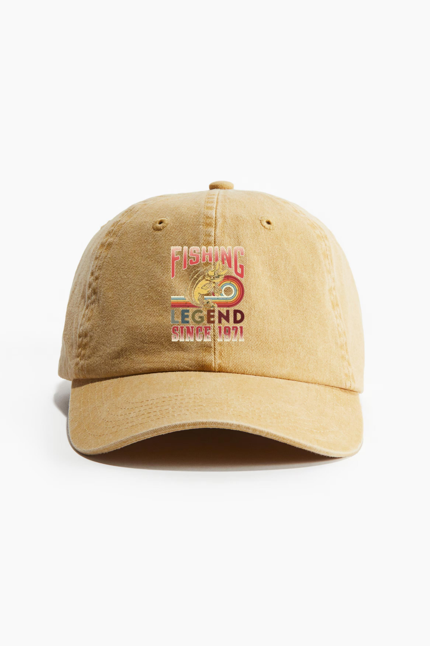 fishing legend since vintage Cotton Twill Cap 